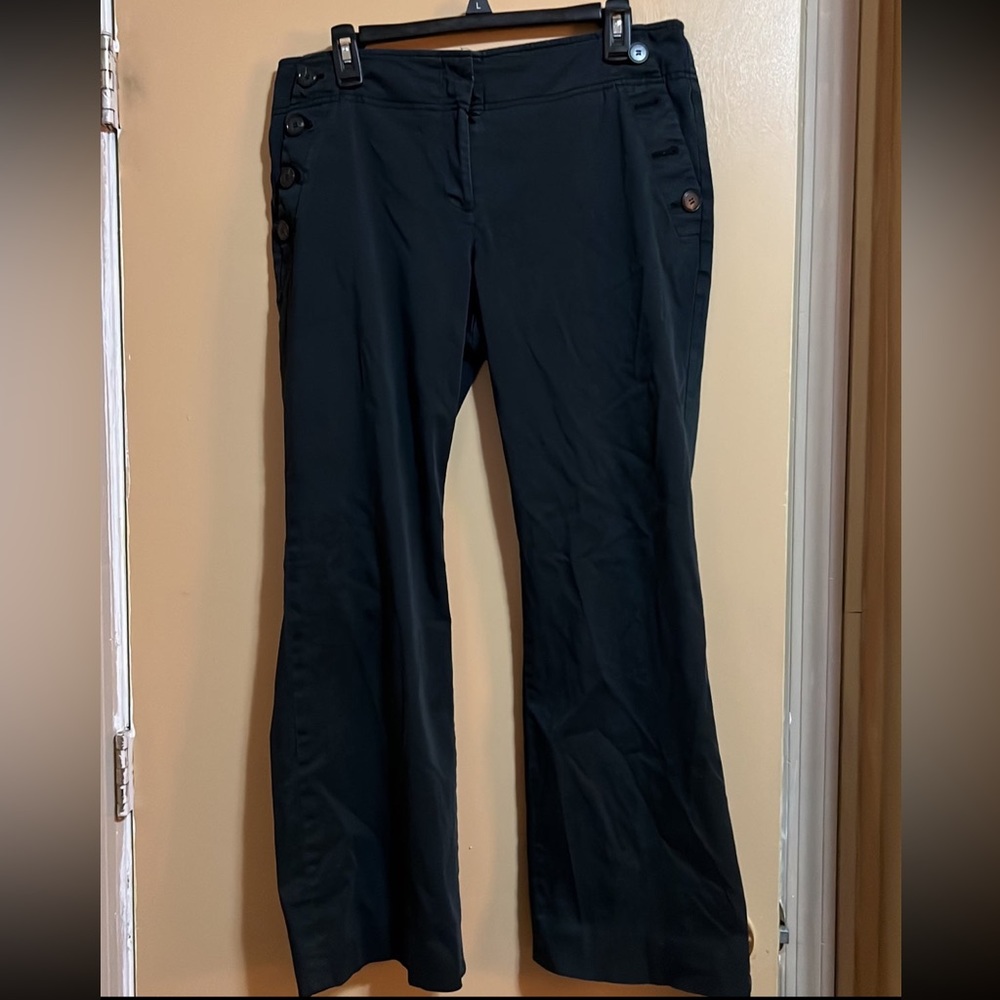Ann Taylor LOFT black dress pants size 10